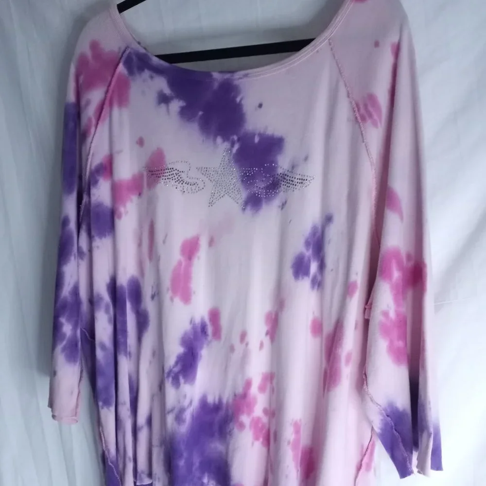 Womens XL Tie Dye Shirt - Picture 7 of 9